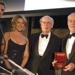 Bruce Stillman, Evening Presenter Inside Edition's Deborah Norville, Jim Watson, Honoree Dr. Phillip A. Sharp