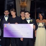 CRF 4 a Cure 2009 check presentation