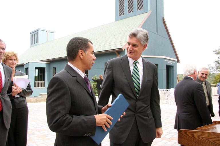 Governor Paterson and President Stillman