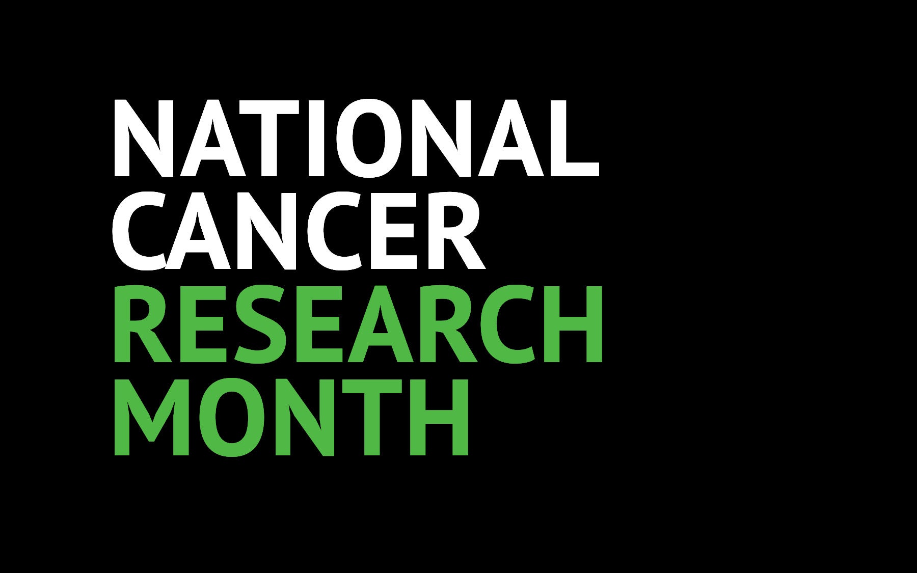 National Cancer Research Month