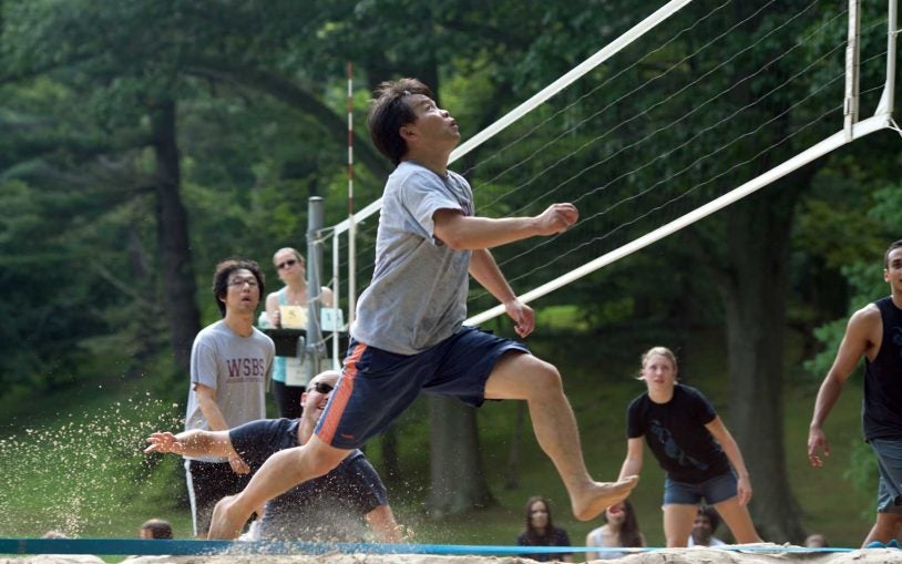 Better science through volleyball