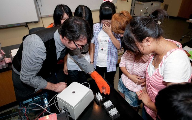 High school science clubs: The kids are all right