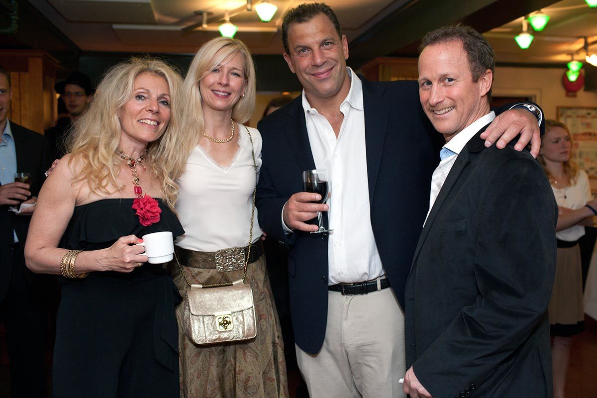 Lauryl Palatnick, Mary and Paul Auersperg, and Rob Palatnick