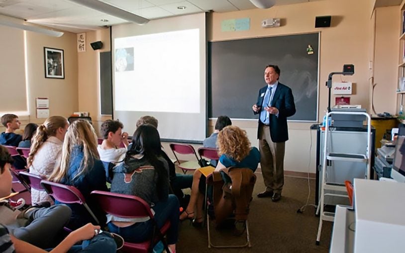 David Spector at Horace Mann School