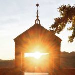 August 5th sunrise CSHL gazebo