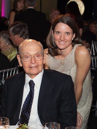 Neuroscientist Anne Churchland, with Howard Solomon