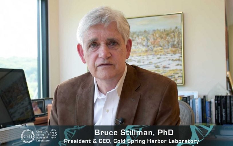 Bruce Stillman basic science needs your support