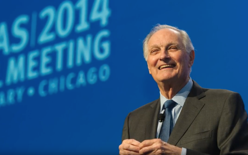 Alan Alda—2016 Double Helix Medal recipient