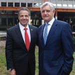Andrew Cuomo and Bruce Stillman