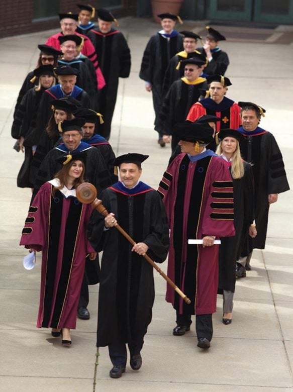 WSBS graduation procession