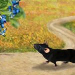 Mouse foraging Elena Nikanorovna