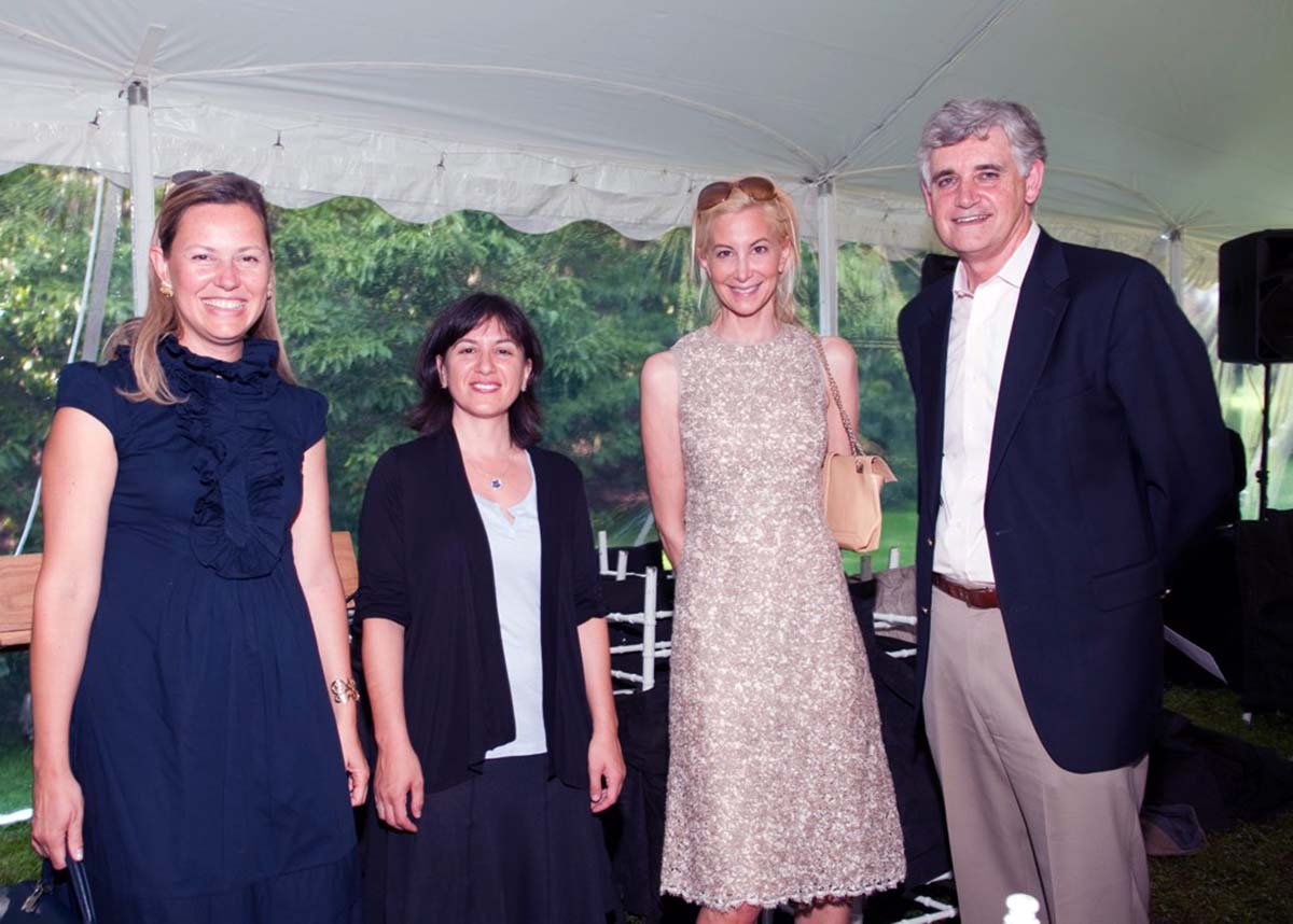 Esmeralda Pedroni, Amy Harmon, Gabrielle Bacon, and Bruce Stillman