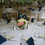 photo of dining table with place settings