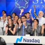 Adrian Krainer and lab at Nasdaq