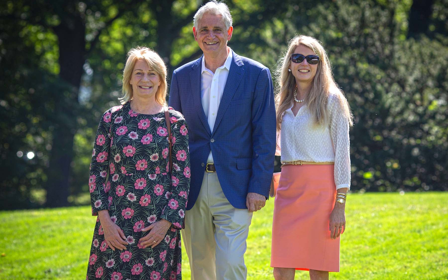 Marilyn Simons, Dr. Bruce Stillman, Jamie Nicholls