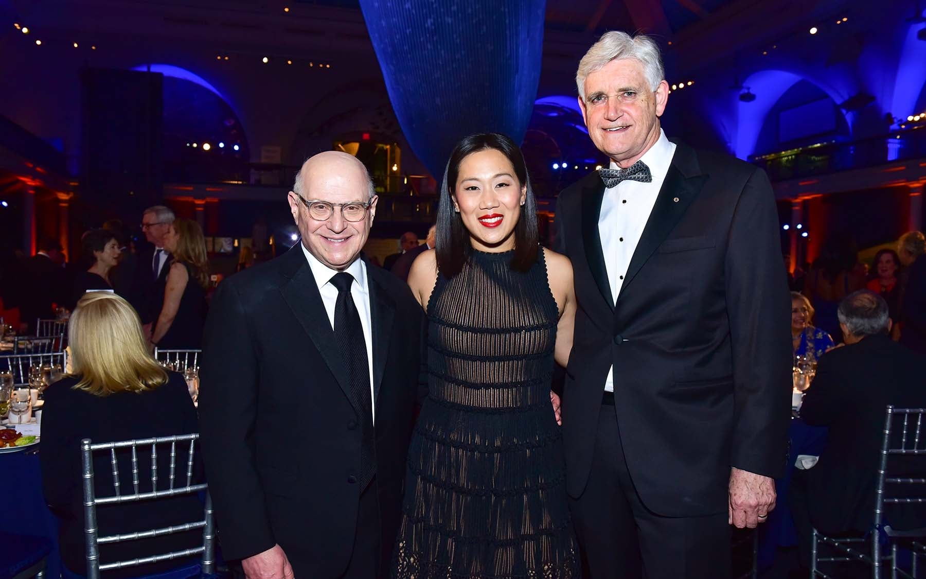 CSHL Double Medal Helix Dinner Bruce Stillman Priscilla Chan Larry Norton