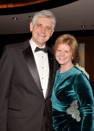 Bruce Stillman and wife Grace 2012