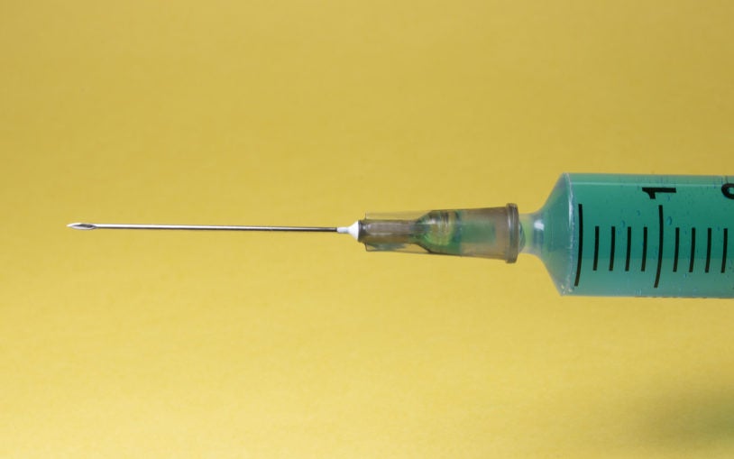 Vaccinations syringe