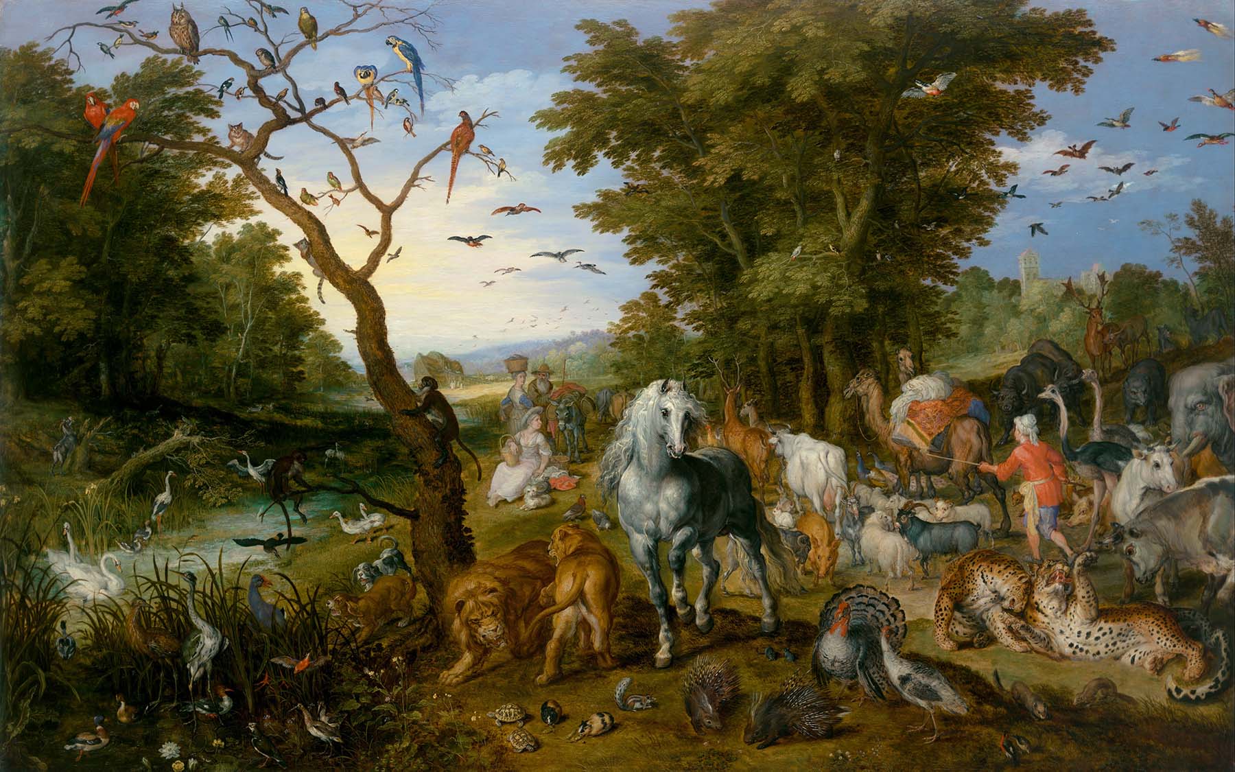 The Entry of Animals into Noah's Ark