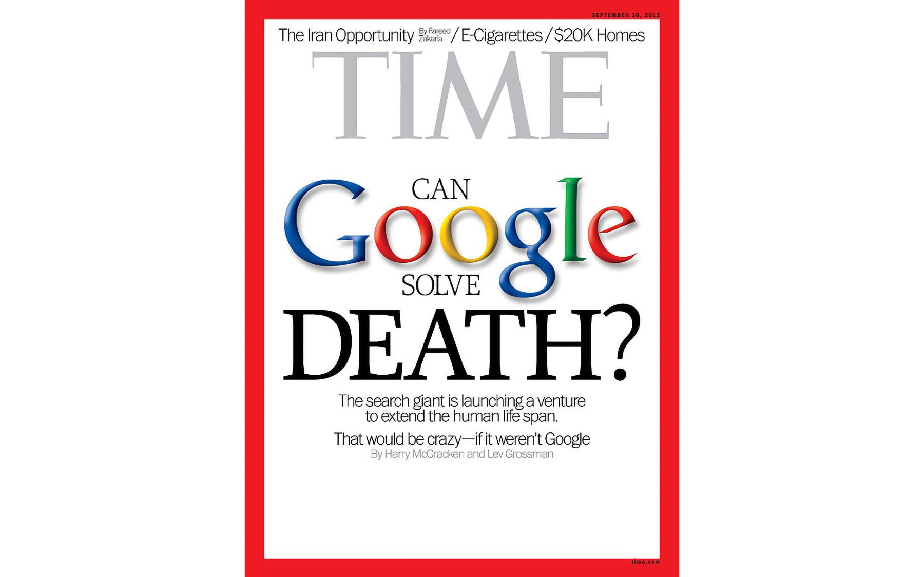 Time Magazine Google