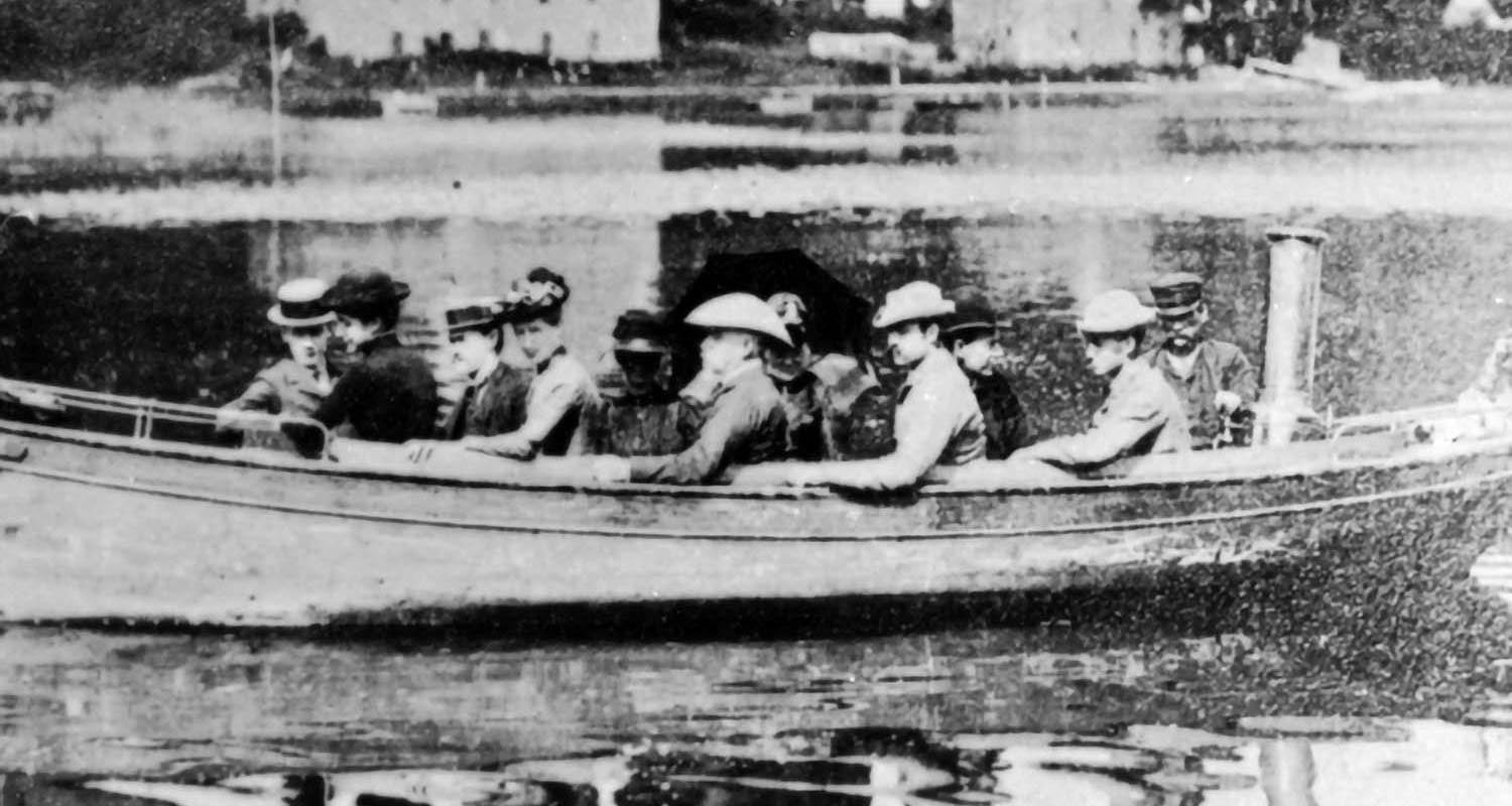 First Biolab Class Returning Specimen Trip 1890