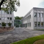 CSHL Demerec building rear view