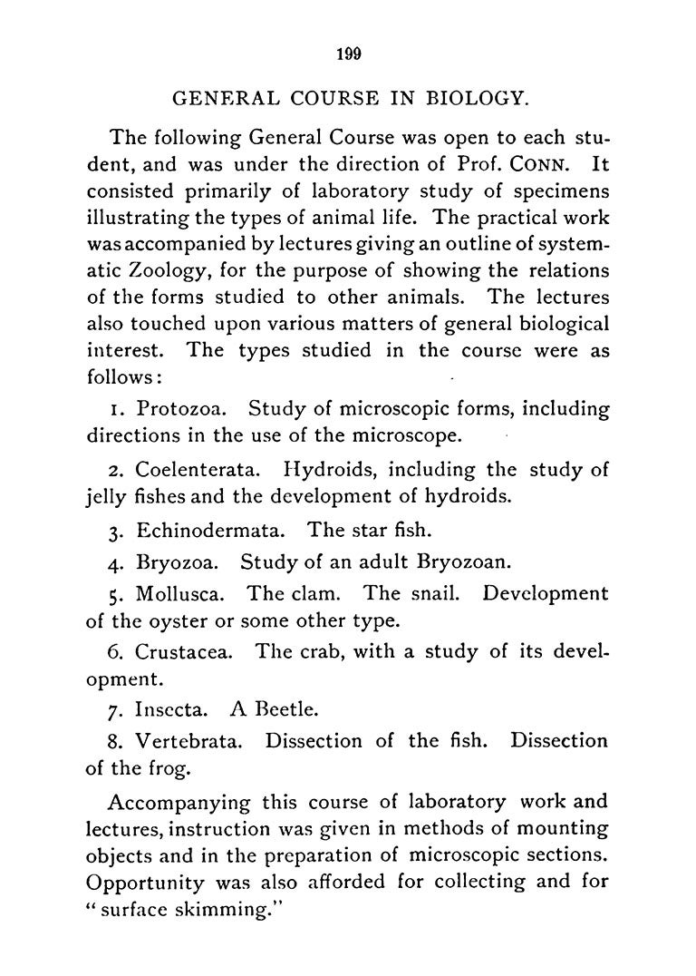 General Course in Biology