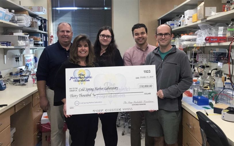 Mary Ruchalski Foundation donates $30k for cancer research