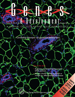 cover image for genes and development journal