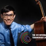 photo of Fung Ziatomir with Cello- XVI International Tchaikovsky Competition
