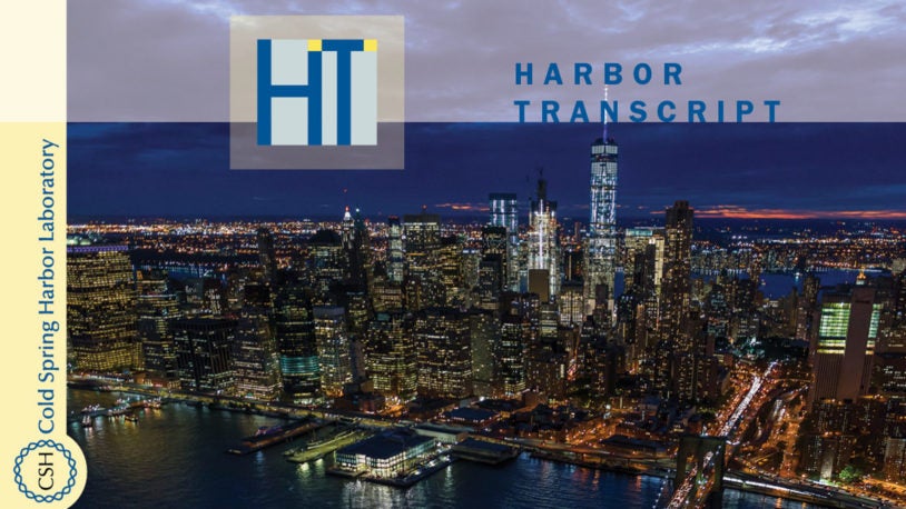 image of Harbor Transcript Winter 2019 cover