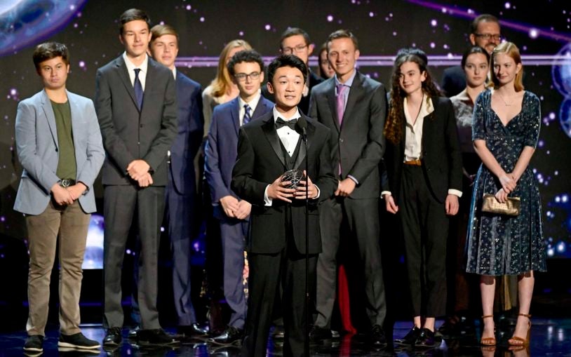 High school senior wins big in Breakthrough Junior Challenge