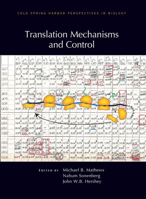 image of Translation Mechanisms and Control book cover