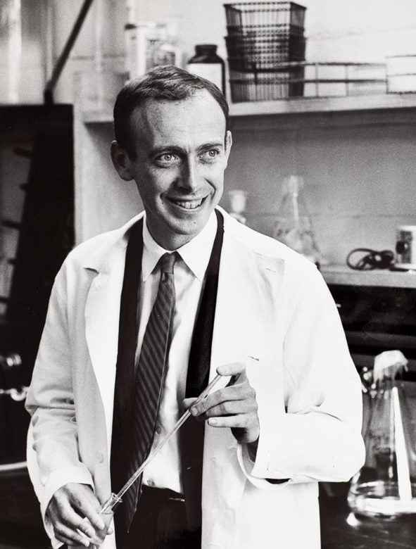 photo of Dr. James D. Watson, circa 1960s