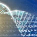 graphic of Abstract DNA sequence