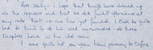 image of Suzanne letter to Jim Watson