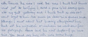 image of Suzanne letter to Jim Watson