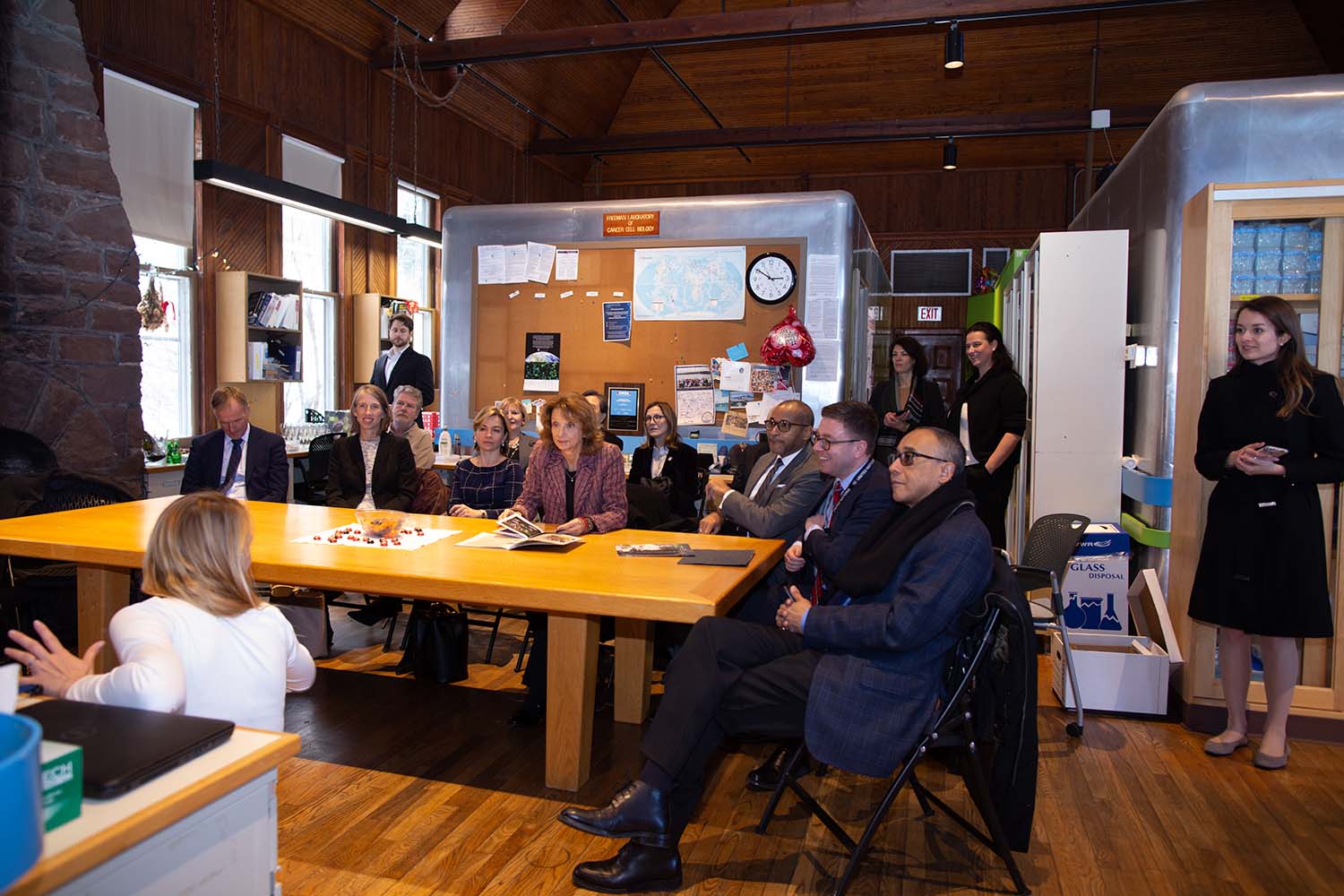 photo of UN delegates with Polona Safaric Tepes