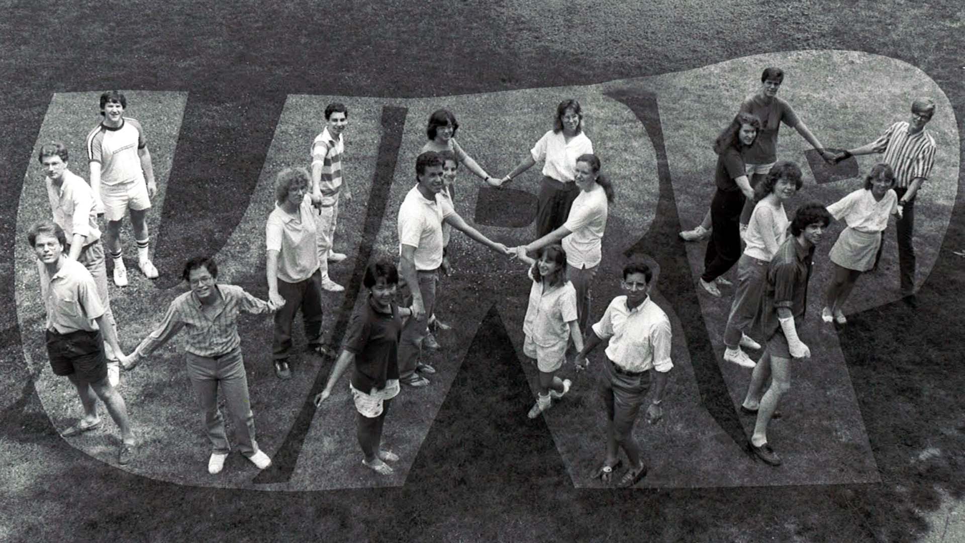 photo of URP students 1987