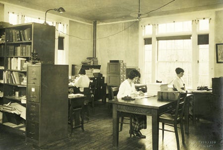 photo of eugenics archives 1921