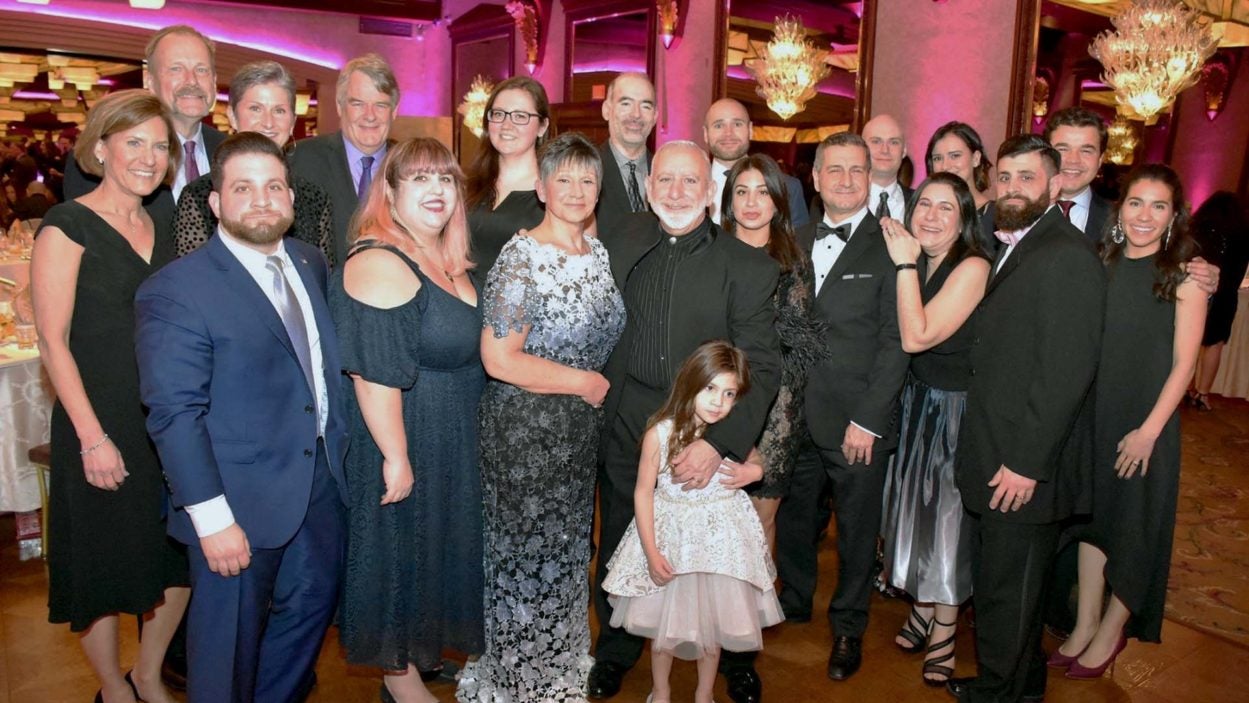 photo of group at Christina Renna Foundation gala 2020
