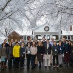 photo of attendees of the Banbury center nervious system in cancer meeting