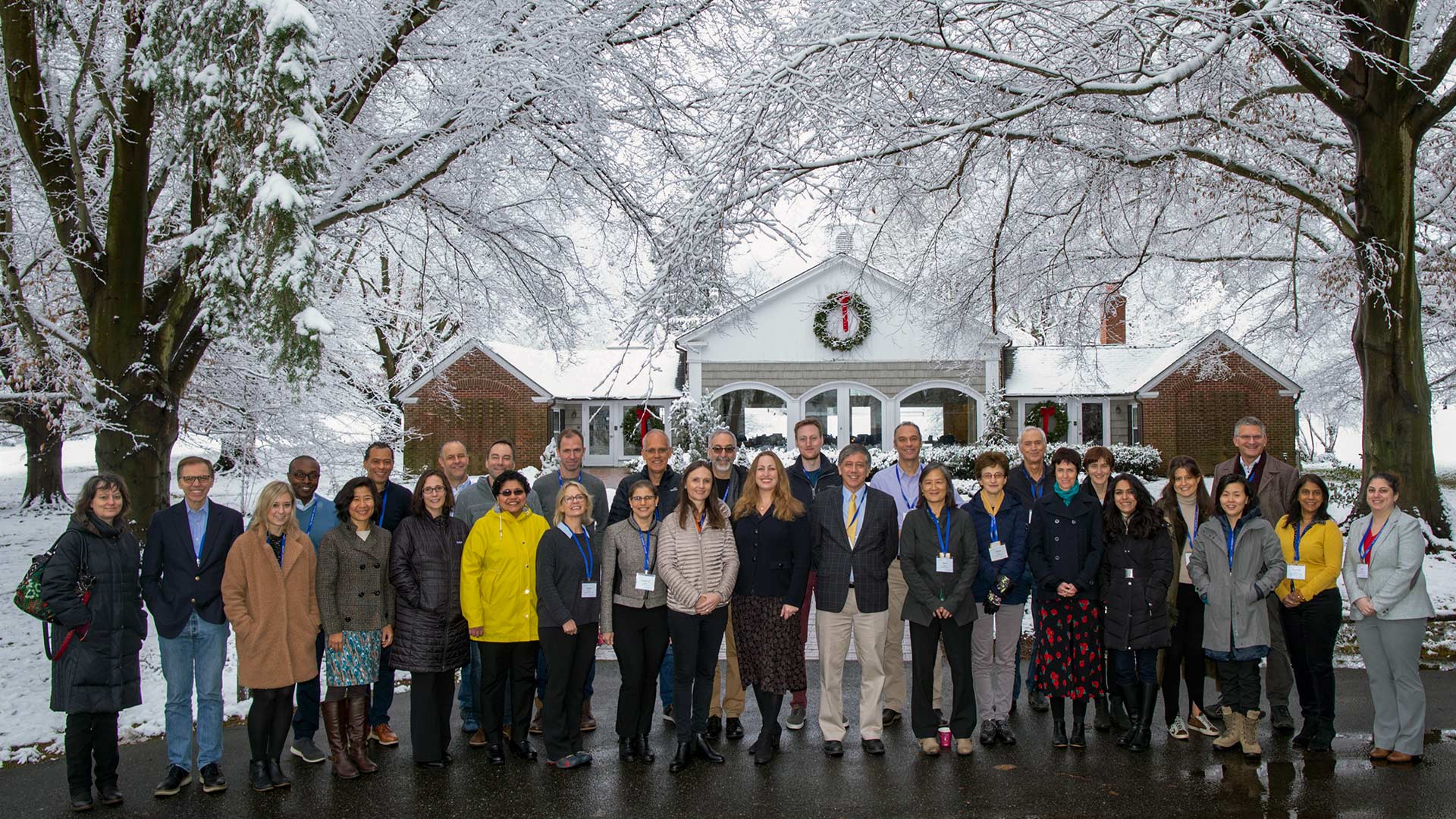 photo of attendees of the Banbury center nervious system in cancer meeting