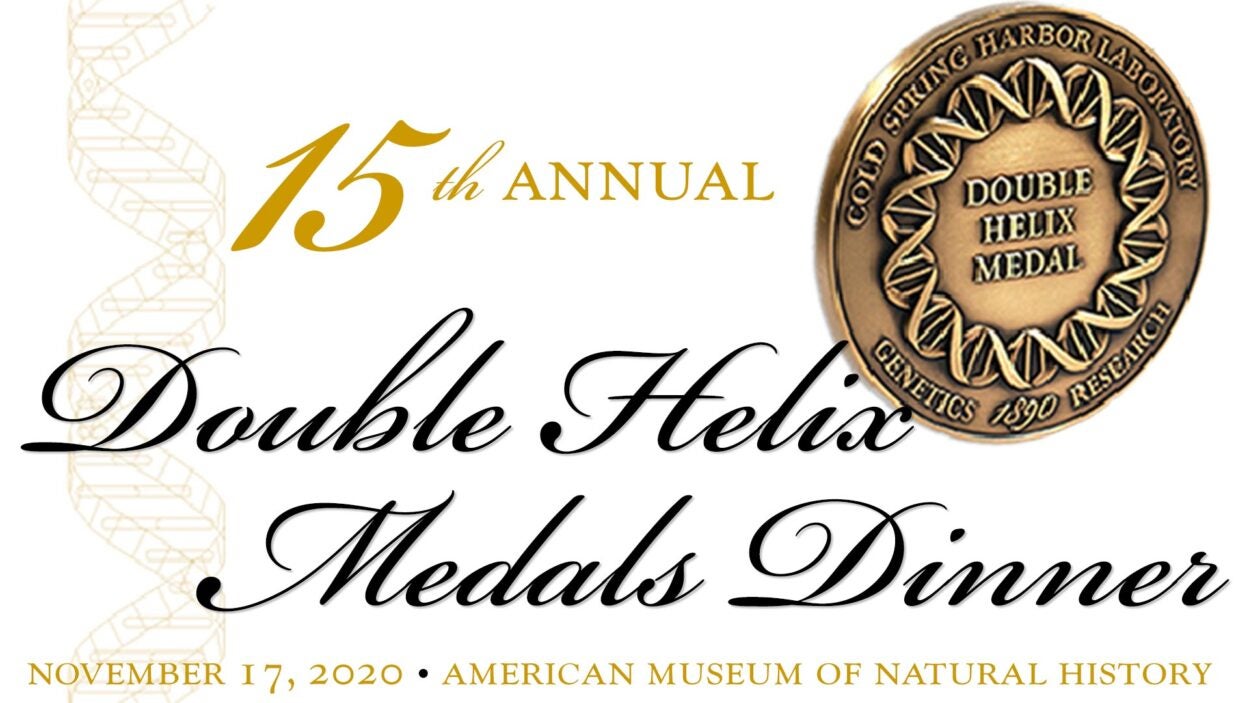 image of the 15th annual Double Helix Medals Dinner logo