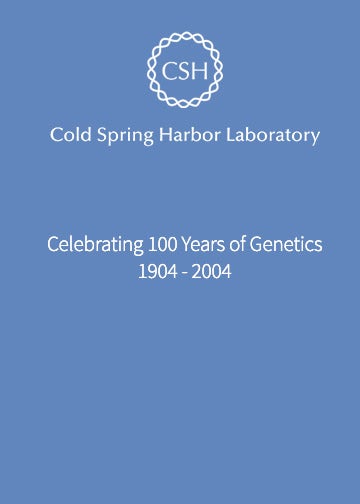 image of 100 Years of Genetics banner
