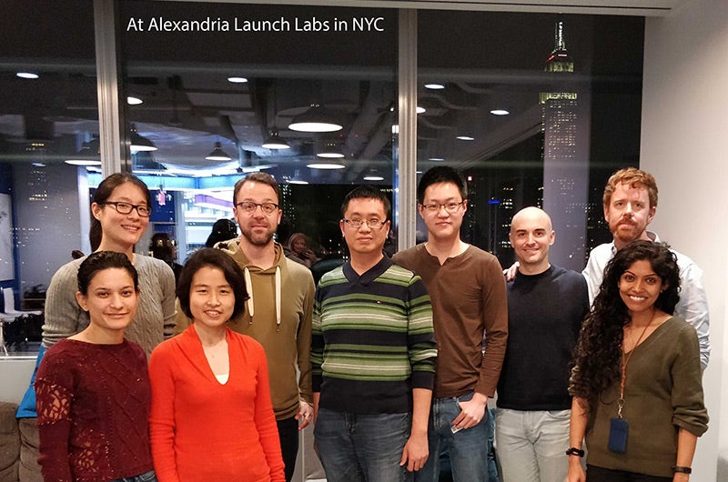 photo of BEC group at Alexandria Launch Labs, NYC
