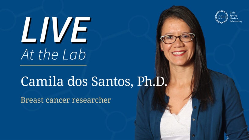 <em>LIVE at the Lab</em> with Camila dos Santos: Breast Cancer Research