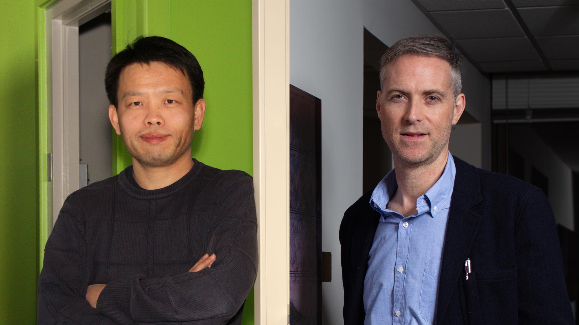 photo of Bo Li and Richard Sever