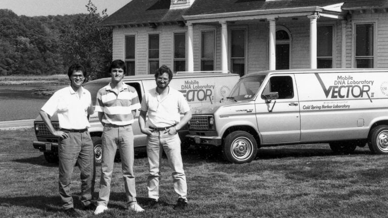 photo of Dave Micklos, Jeff Diamond, and Greg Freyer