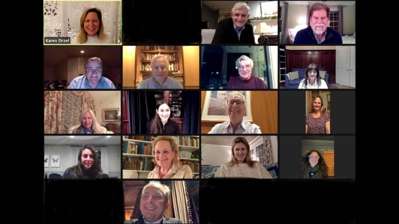 screen capture of the 2021 CSHL Association meeting